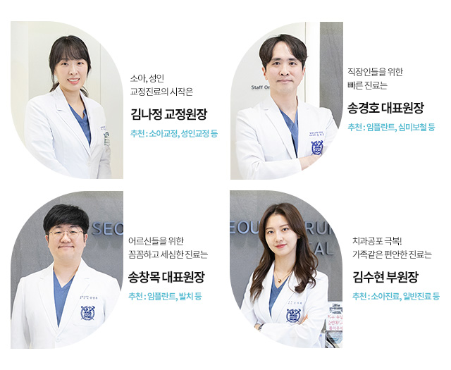 서울대 전문의 분야별 협진진료