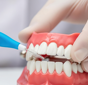 치아 세척 및 충치 제거